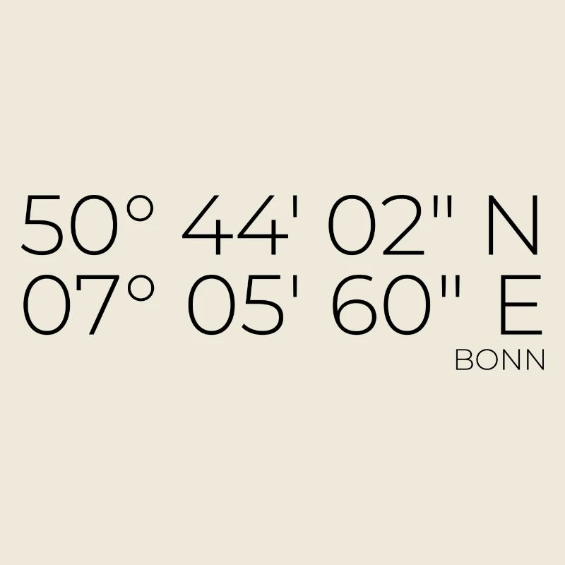 Coordonnées Bonn