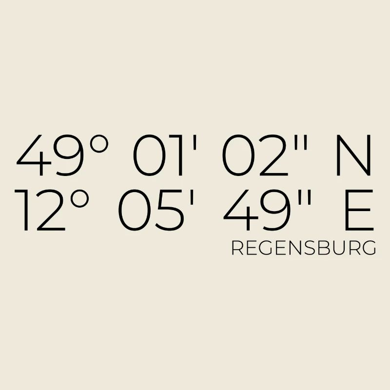 coordinates Regensburg