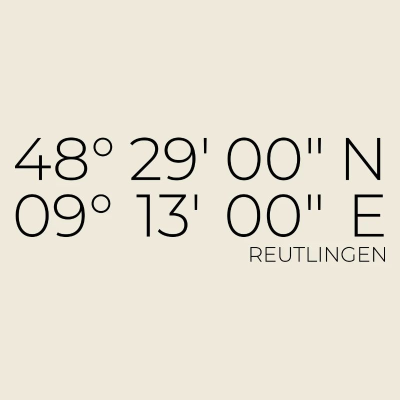 Coordonnées Reutlingen