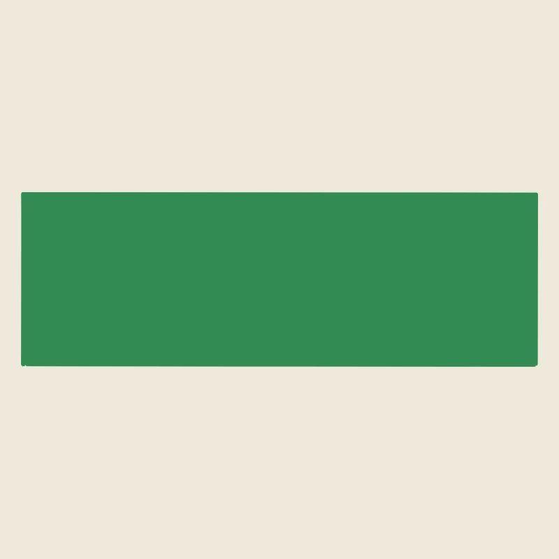 Abstract Green Rectangle Print