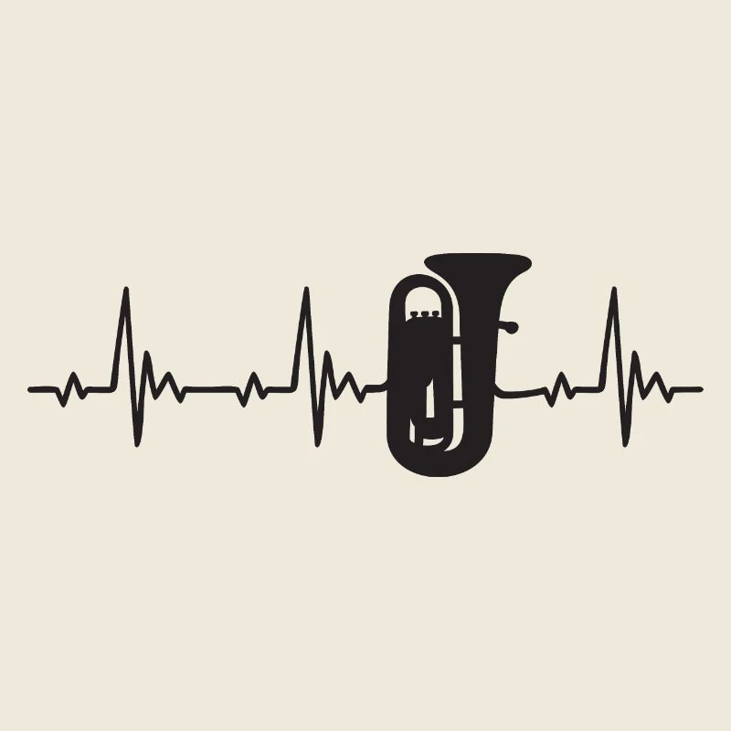 Tuba Heartbeat Frequency Pulse ECG