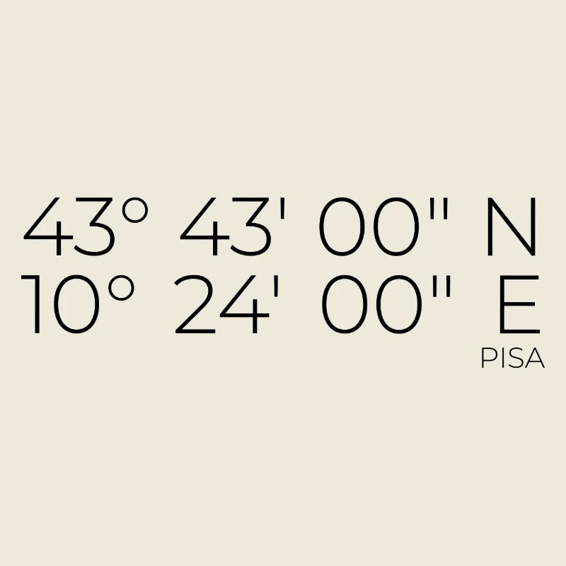 Coordinates: Pisa, Italy