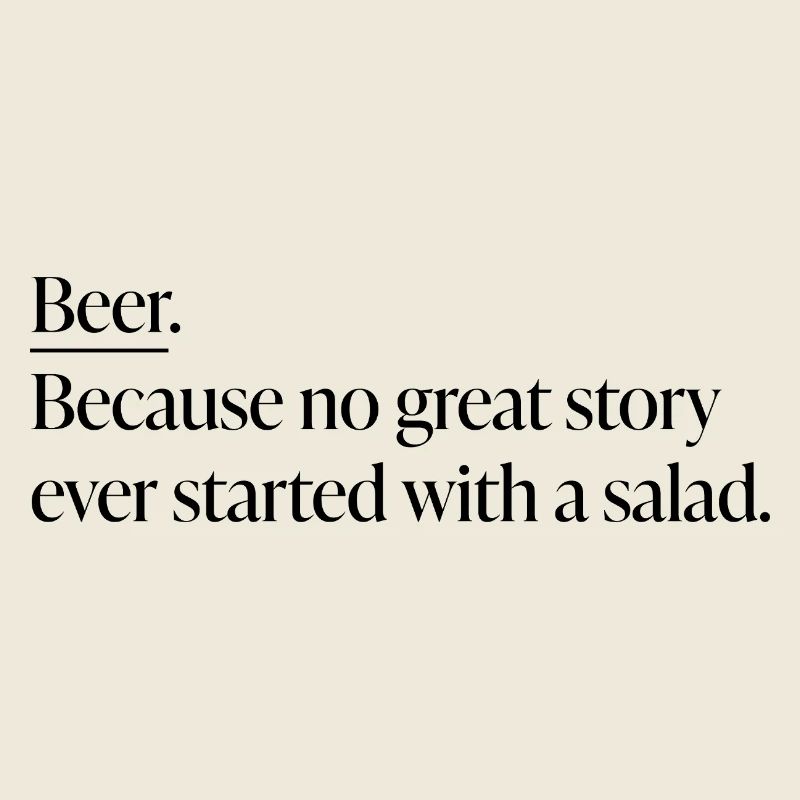 Chemise statement de bière