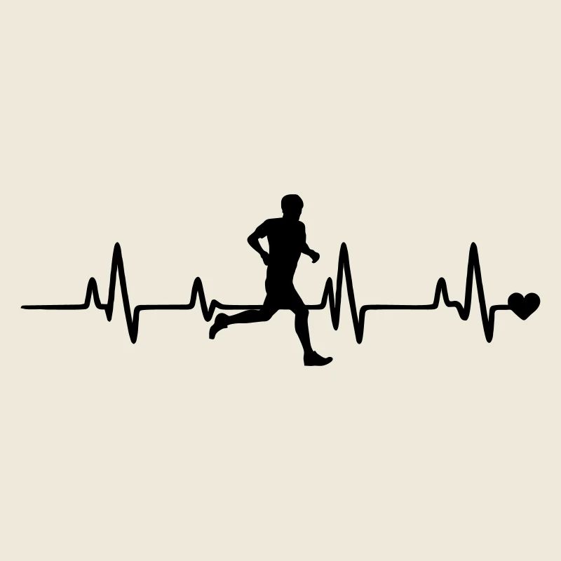 Runner with heart