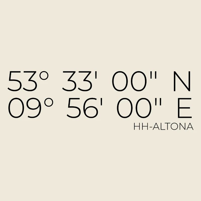 Coordinates Hamburg Altona