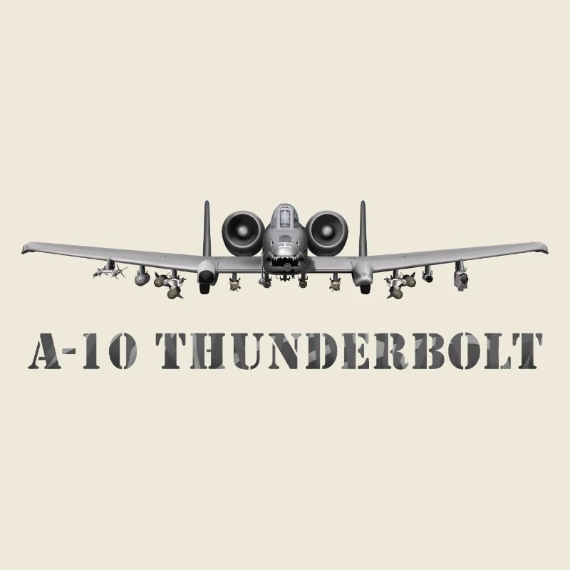 A-10 Thunderbolt Kampfflugzeug Design