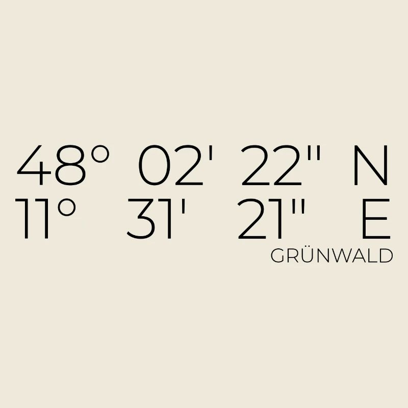 Koordinaten Grünwald Bayern