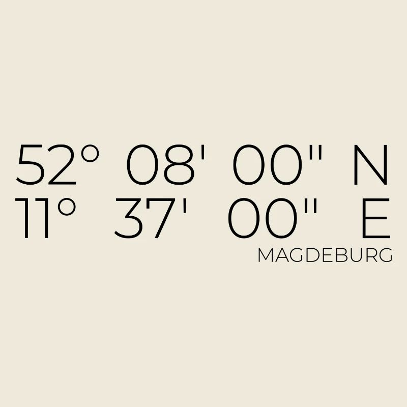 Coordinates Magdeburg