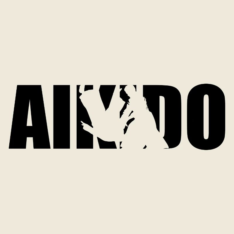 Klassisches Aikido Design – Ruhe & Kraft