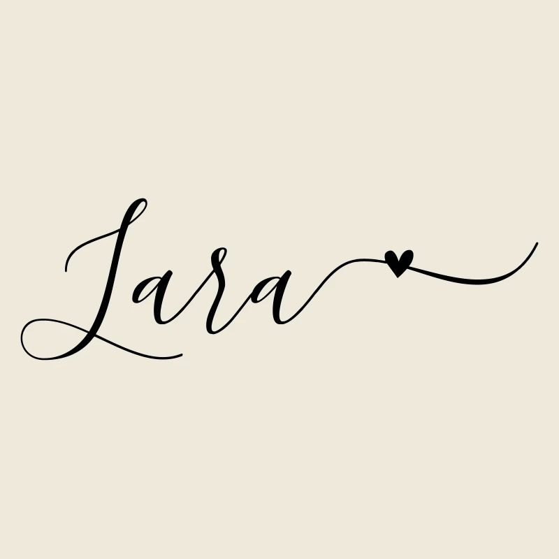 Prénom Lara Décoratif