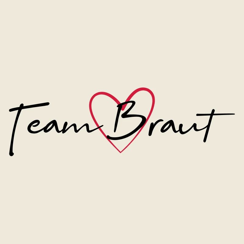 Team Braut Herz Junggesellinnenabschied