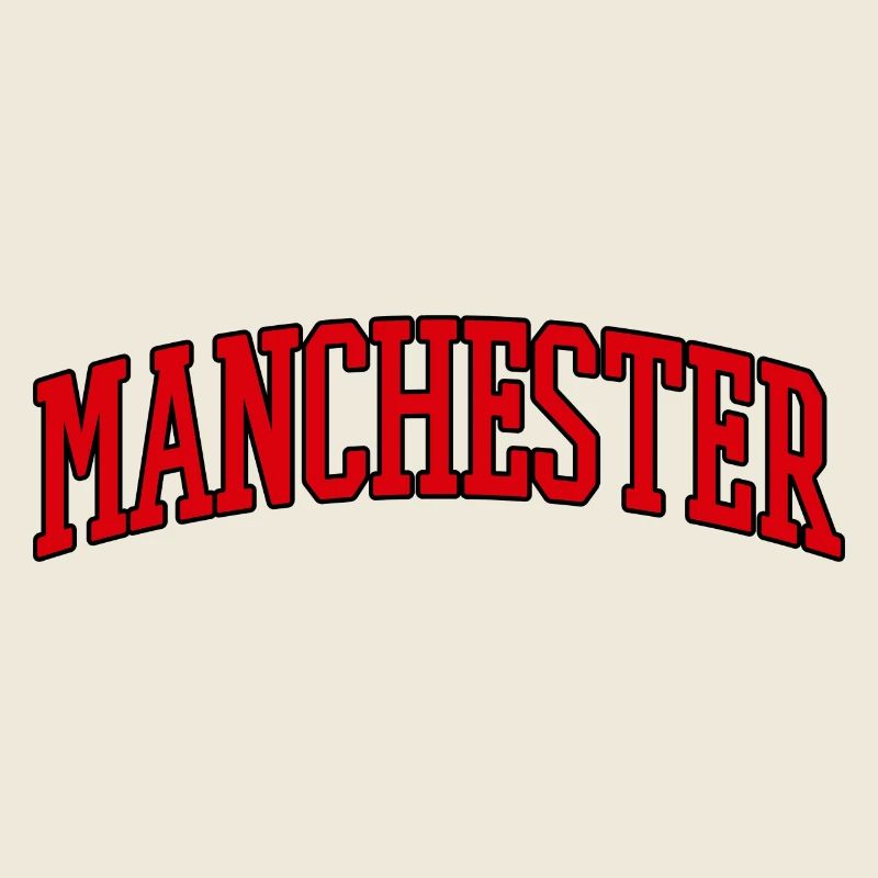 Manchester Arc Schriftzug