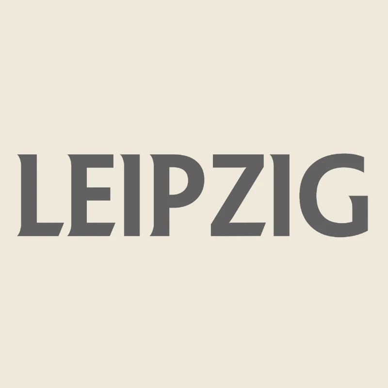 Leipzig – Deutschland Textdesign