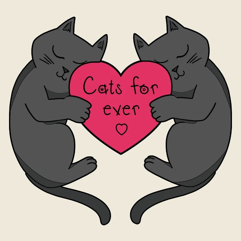 Amour de chat pour toujours