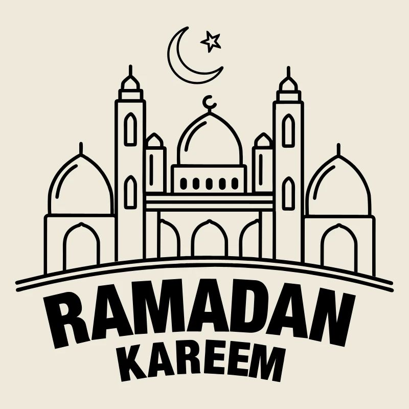 Ramadan Kareem mosque