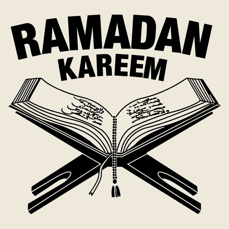 Quran with the text 'Ramadan' above it
