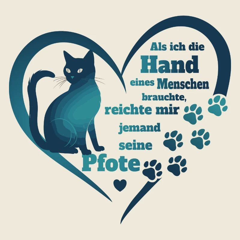 Katzen und Menschen