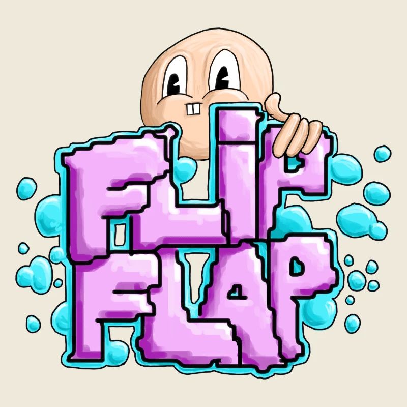 Fun Graffiti Bubble Flip