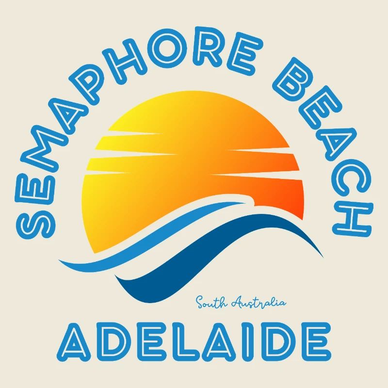Semaphore Beach, Adélaïde, Coucher de soleil