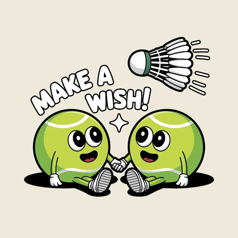Tennisball Comic – Make a Wish Gag