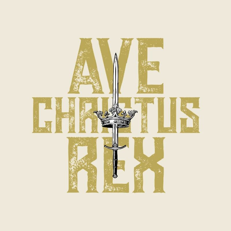 Couronne d’épée Ave Christus Rex