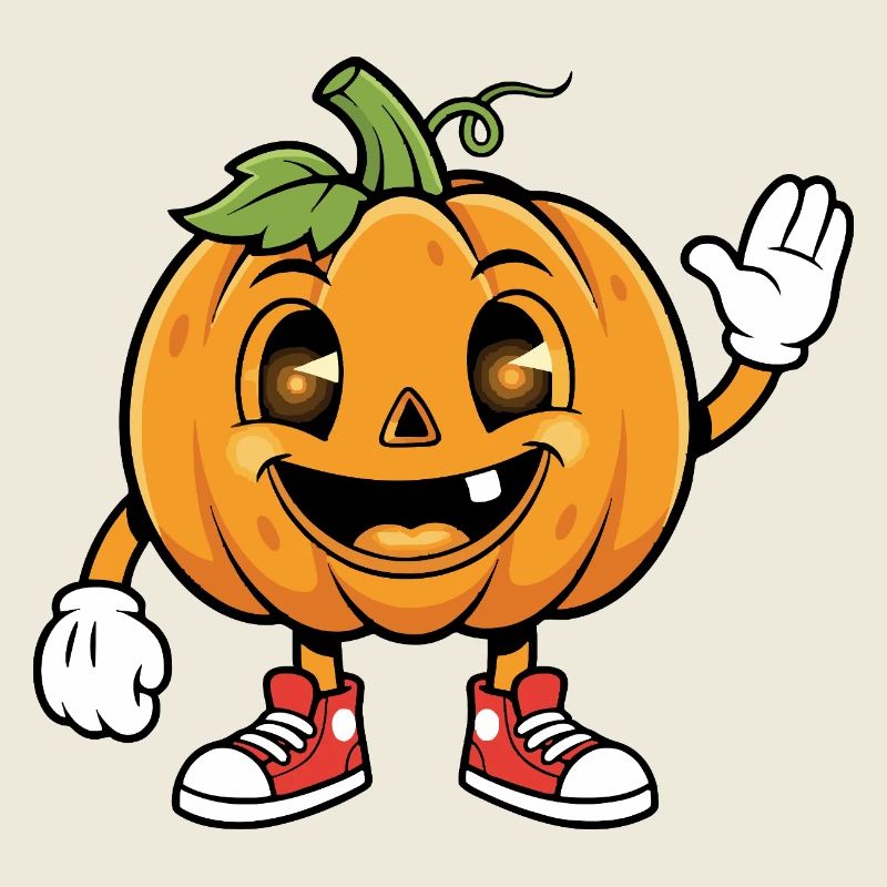 Cartoon Pumpkin Artwork Halloween