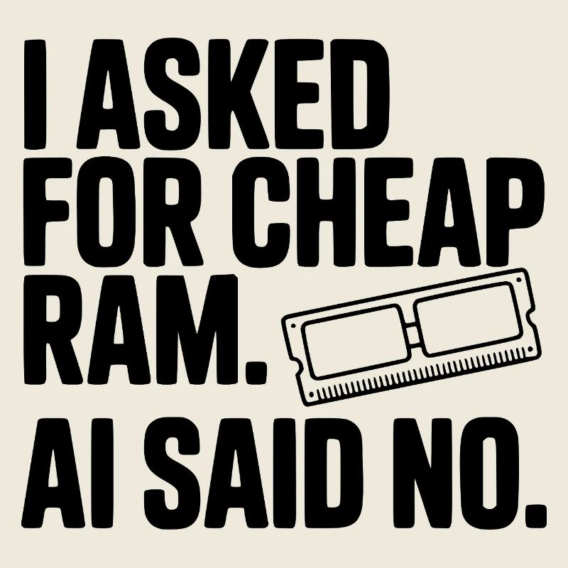 J’ai demandé de la RAM pas chère. L’IA a dit non.