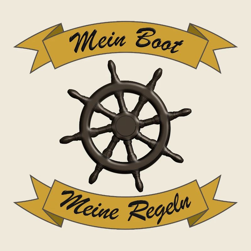 My Boat, My Rules - Skipper Fun Gift