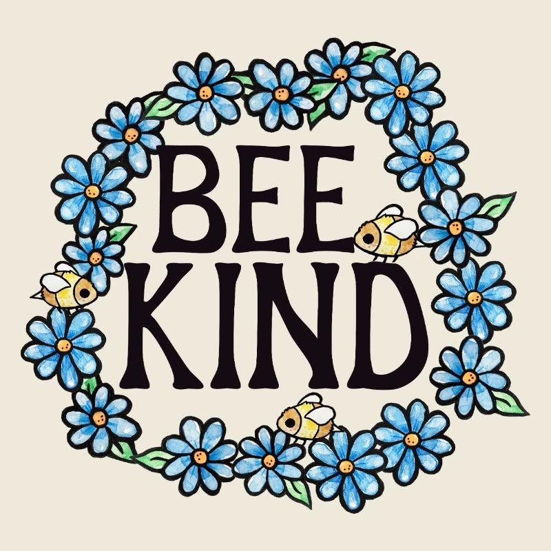 Be Kind Floral Circle