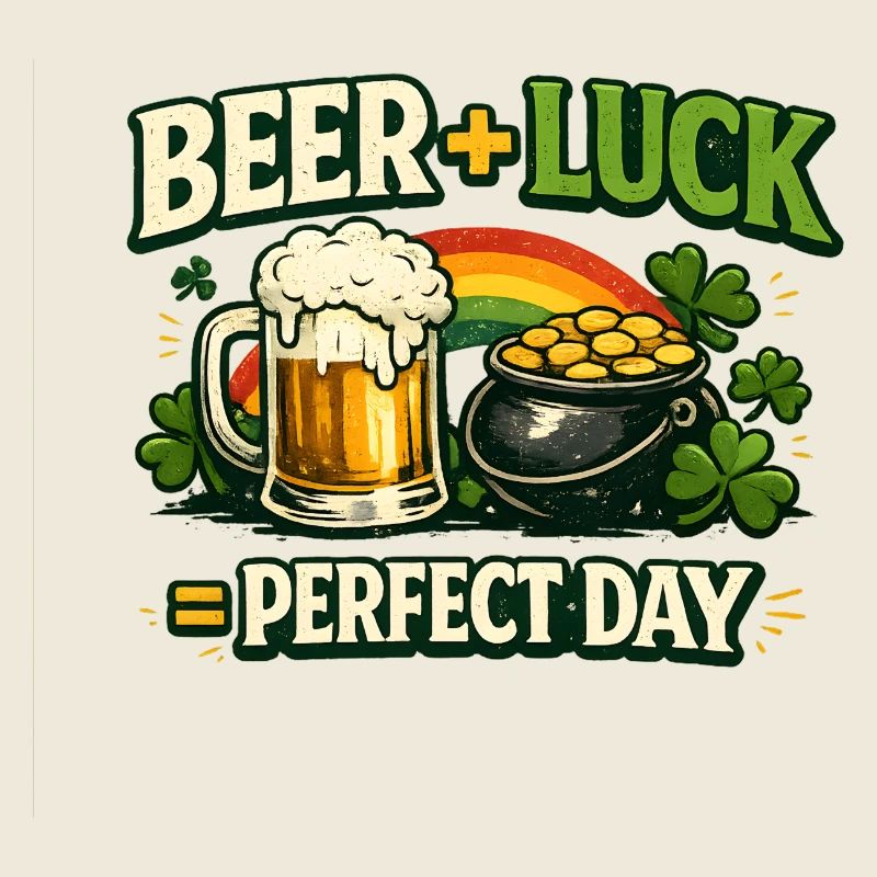 Journée parfaite de la chance de la bière