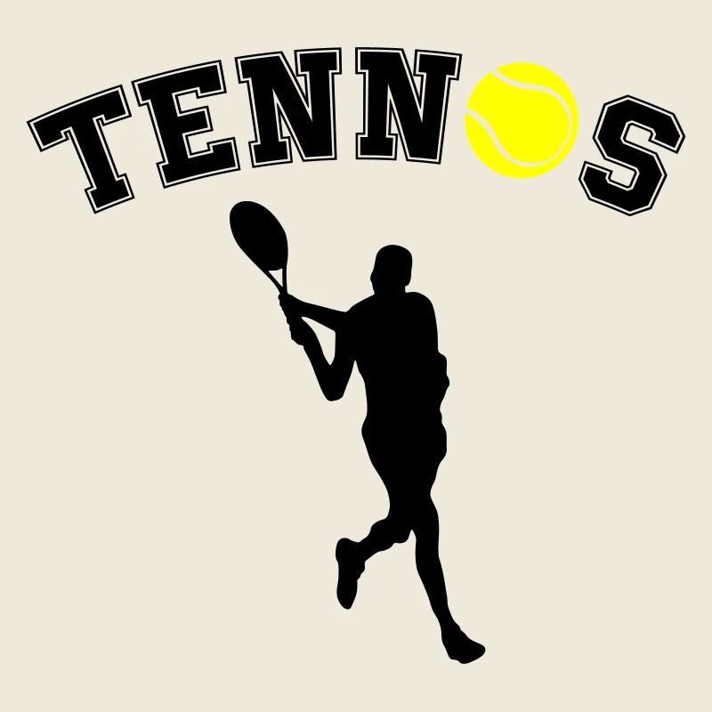Tennis Ball Night Silhouette