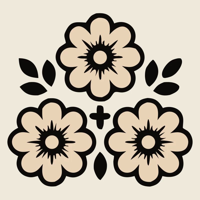 Folklore Blumen Blüten Tracht