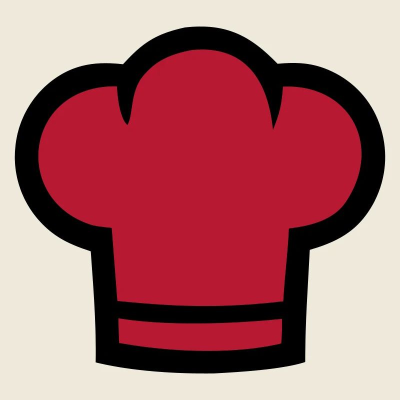 Kochmütze Bäcker Konditor Pizzeria Logo Gastro