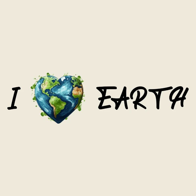 I love the earth