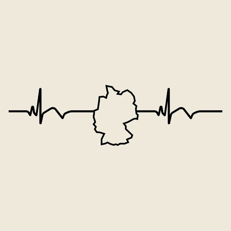 Germany German ECG Heartbeat
