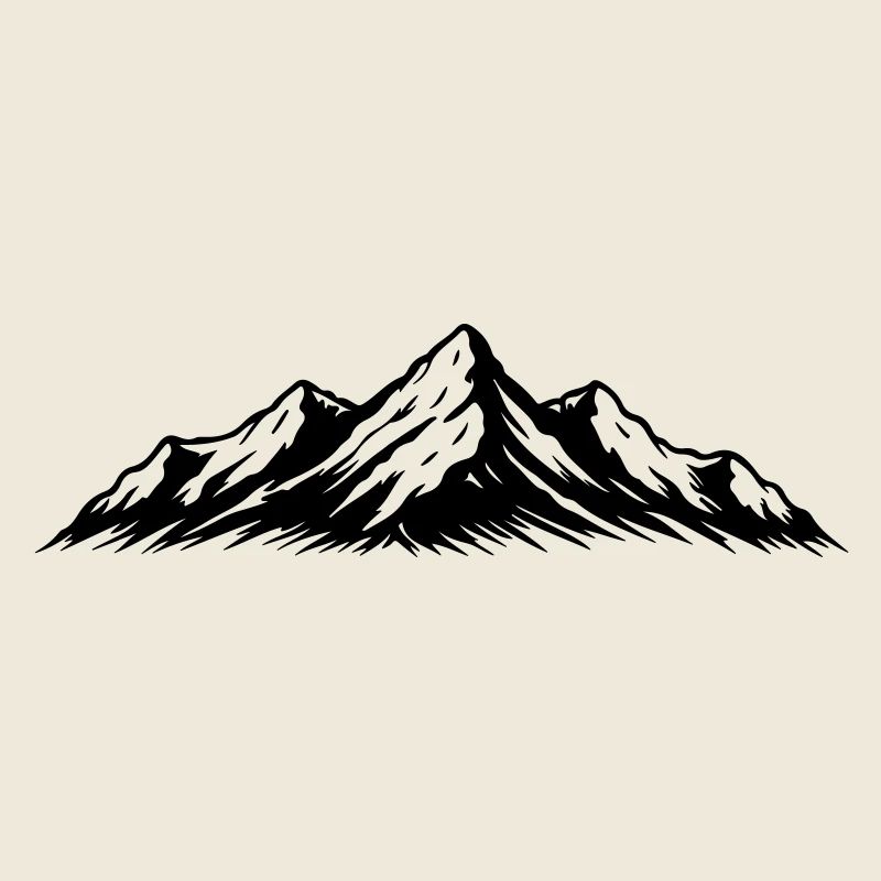 Mountains Symbol Alps