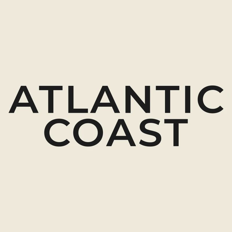 Atlantic Coast - Minimalist Nautical Style