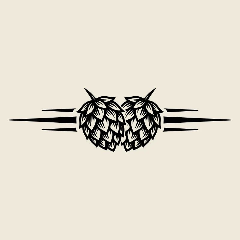 Bière Symbole du houblon