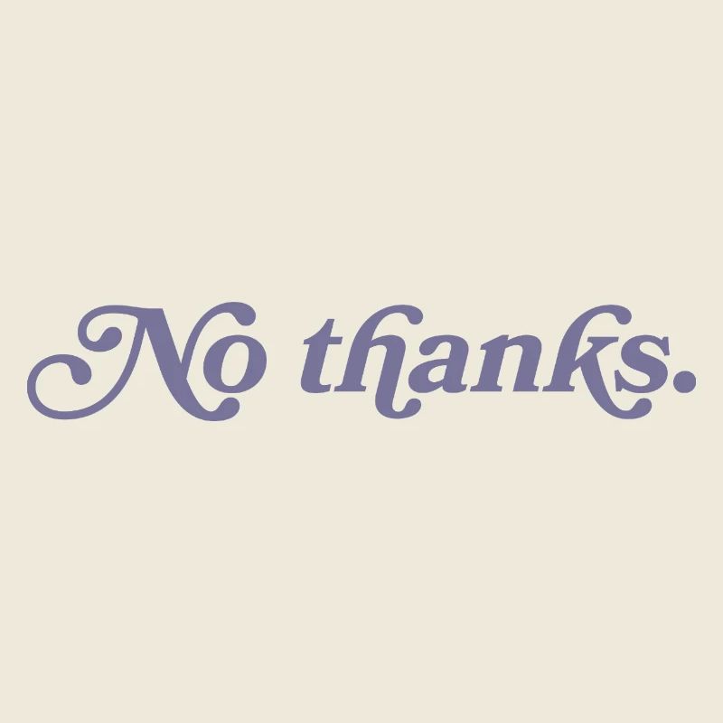 Non merci.