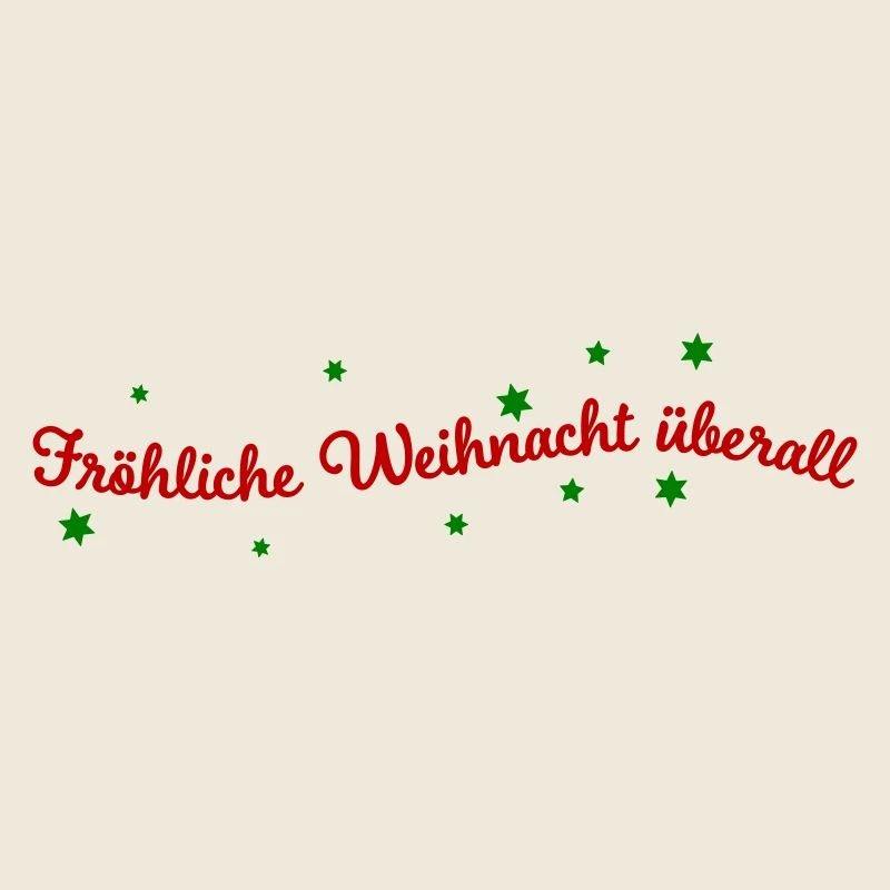 fröhliche Weihnacht überall