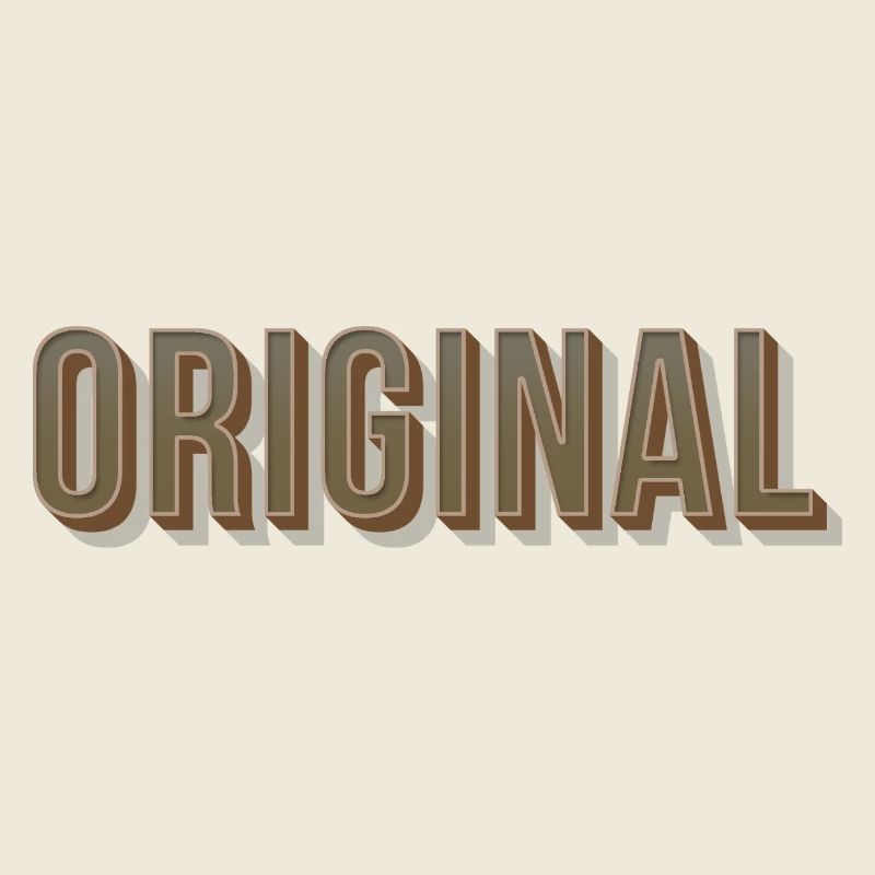 Police originale : Unique, confiant Einmali