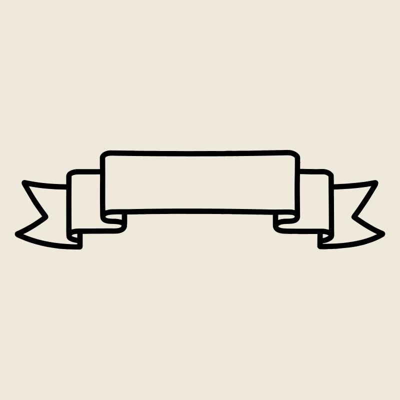 Typenschild Wimpelschleife