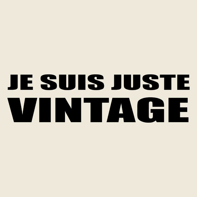 Ich bin einfach vintage