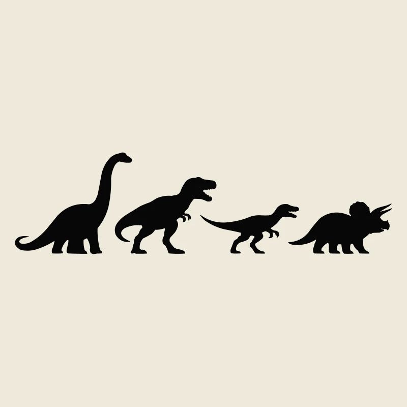 Dino Silhouettes