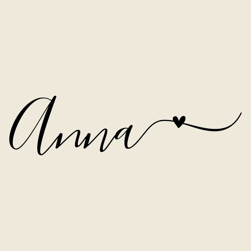 Anna Name Vorname Dekorativ