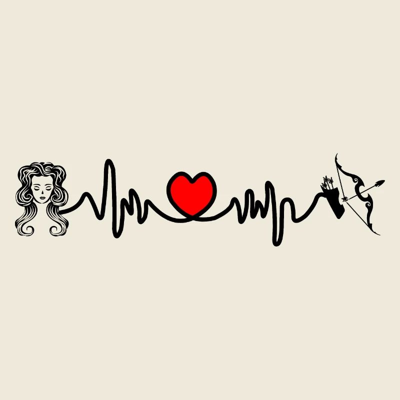 Fréquence cardiaque cardio Vierge Sagittaire