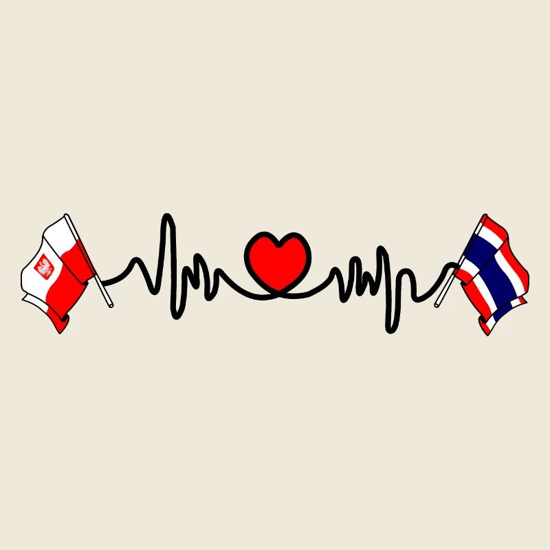 Cardio Heart Flag Pologne, Thaïlande
