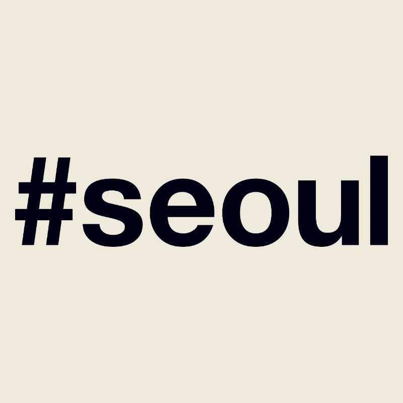 SEOUL Hashtag