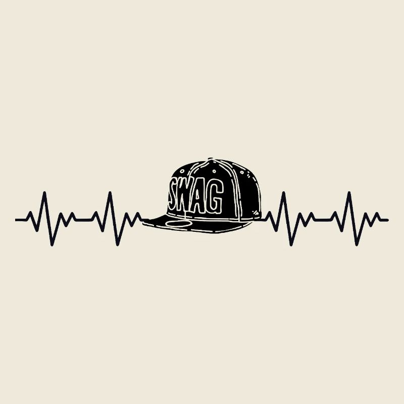 Swag Cappy ECG Heartbeat