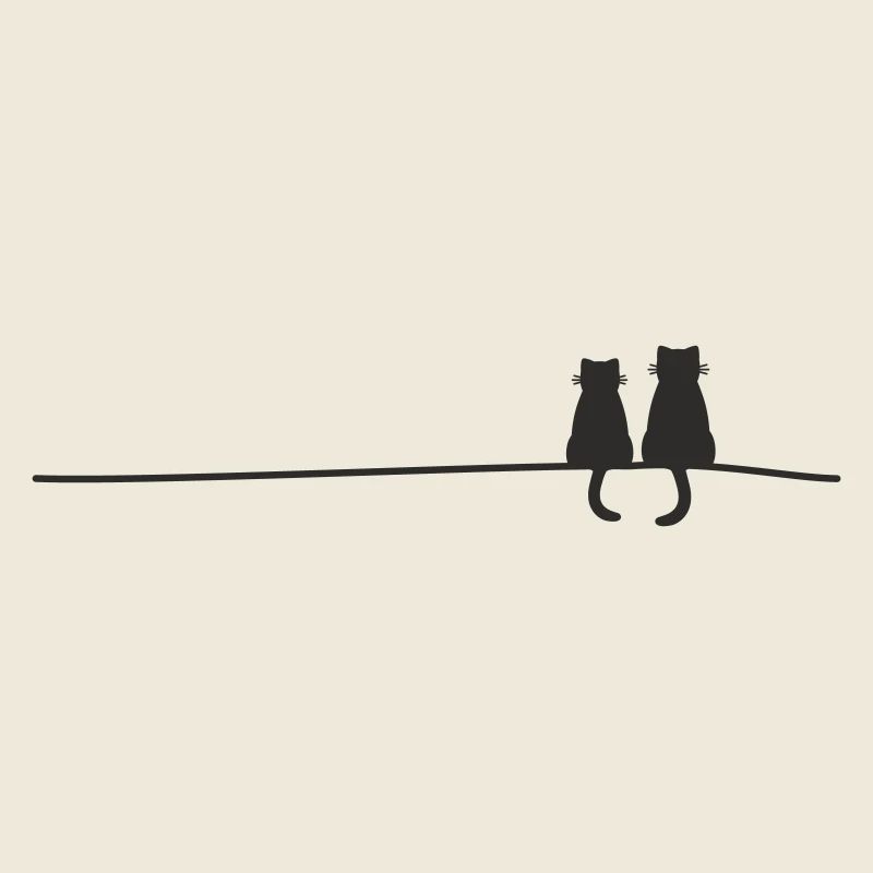 Cat silhouettes